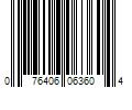 Barcode Image for UPC code 076406063604