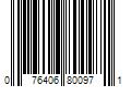 Barcode Image for UPC code 076406800971