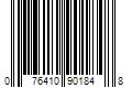 Barcode Image for UPC code 076410901848