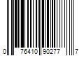 Barcode Image for UPC code 076410902777