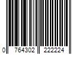 Barcode Image for UPC code 0764302222224