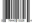 Barcode Image for UPC code 076440133264