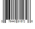 Barcode Image for UPC code 076440815726