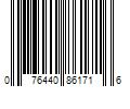 Barcode Image for UPC code 076440861716