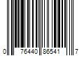 Barcode Image for UPC code 076440865417