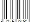 Barcode Image for UPC code 0764782001906