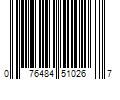 Barcode Image for UPC code 076484510267