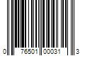 Barcode Image for UPC code 076501000313