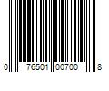 Barcode Image for UPC code 076501007008