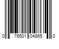 Barcode Image for UPC code 076501048650