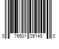 Barcode Image for UPC code 076501051490