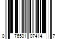 Barcode Image for UPC code 076501074147