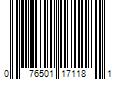 Barcode Image for UPC code 076501171181