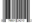 Barcode Image for UPC code 076501242102