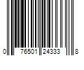 Barcode Image for UPC code 076501243338