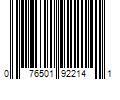 Barcode Image for UPC code 076501922141