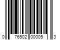 Barcode Image for UPC code 076502000053