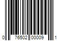 Barcode Image for UPC code 076502000091