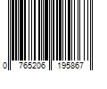 Barcode Image for UPC code 0765206195867. Product Name: allen + roth 2 X 7 (ft) Gray Indoor Medallion Runner Rug Polyester | 19586