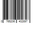 Barcode Image for UPC code 0765206402897