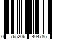 Barcode Image for UPC code 0765206404785