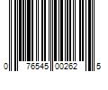 Barcode Image for UPC code 076545002625