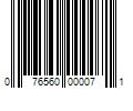 Barcode Image for UPC code 076560000071