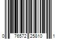 Barcode Image for UPC code 076572258101