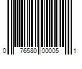 Barcode Image for UPC code 076580000051