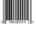 Barcode Image for UPC code 076600000153