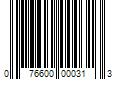 Barcode Image for UPC code 076600000313