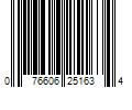 Barcode Image for UPC code 076606251634