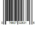 Barcode Image for UPC code 076607026316