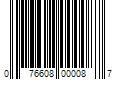 Barcode Image for UPC code 076608000087