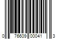 Barcode Image for UPC code 076609000413