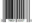 Barcode Image for UPC code 076631000078