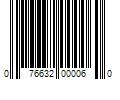 Barcode Image for UPC code 076632000060