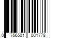 Barcode Image for UPC code 0766501001778