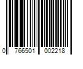 Barcode Image for UPC code 0766501002218