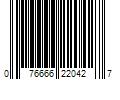 Barcode Image for UPC code 076666220427