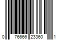 Barcode Image for UPC code 076666233601