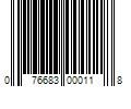 Barcode Image for UPC code 076683000118