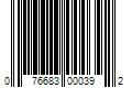 Barcode Image for UPC code 076683000392