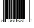 Barcode Image for UPC code 076687000077