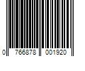 Barcode Image for UPC code 0766878001920