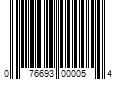 Barcode Image for UPC code 076693000054