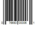 Barcode Image for UPC code 076693000061