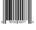 Barcode Image for UPC code 076700000770