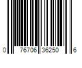 Barcode Image for UPC code 076706362506