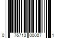 Barcode Image for UPC code 076713000071